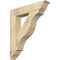 Ekena Millwork Funston Traditional Rough Sawn Bracket, Douglas Fir, 6"W x 34"D x 38"H BKT06X34X38FST01RDF - alternate 1